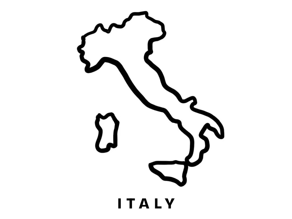 Map of Italy