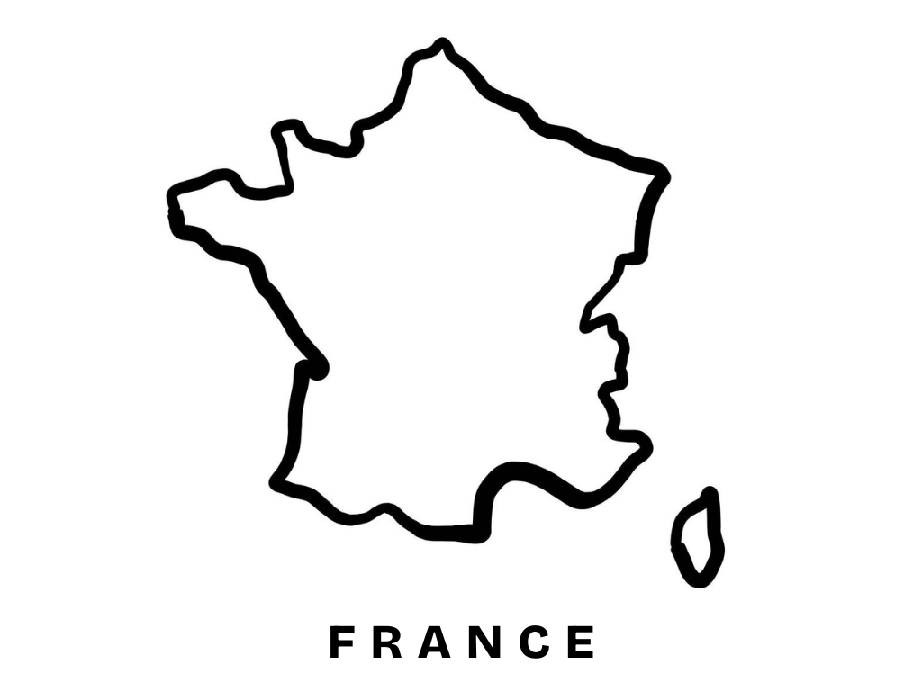 Map of France